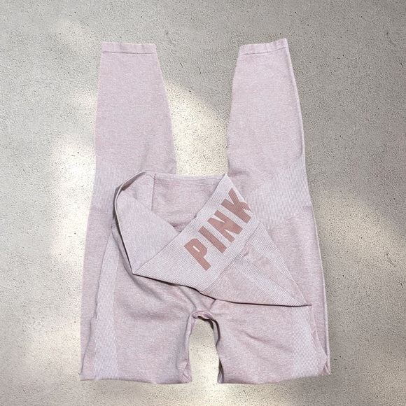 VICTORIA'S SECRET PINK LEGGINGS - Picture 1 of 4